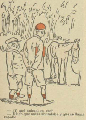 Algo, 27 de julio de 1929. Los caballos serían animales en peligro de extinción. El futuro año 2000