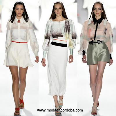 Moda y Tendencia en Cordoba.Carolina Herrera.Coleccion Primavera/Verano 2013.