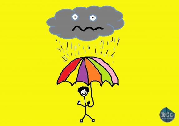 Dibujo paraguas Dibujando es un animal