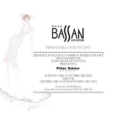 Sara Bassan: desfile inaugural Fashion Week Panama