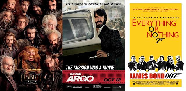 Ronda de pósters ('El Hobbit', 'Argo', 'Los Miserables', 'Skyfall'...) Ronda de pósters ('El Hobbit', 'Argo', 'Los Miserables', 'Skyfall'...)