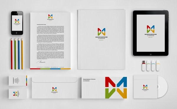 Rediseño Identidad Museo Nacional de Varsovia (MNW) mnw rediseño marca museo nacional de varsovia