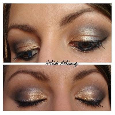 Look | Gold & Grey Smokey Look | Gold & Grey Smokey