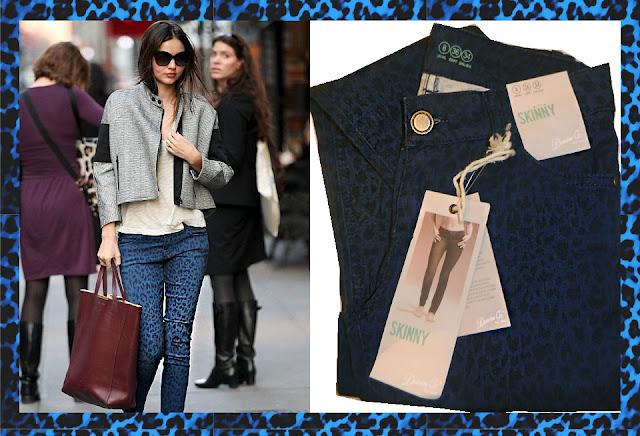 NEW LEOPARD BLUE JEANS NEW LEOPARD BLUE JEANS