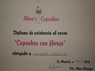  Mi curso en Alma´s Cupcakes¡¡¡Ayssssss!!! Tanto pen...