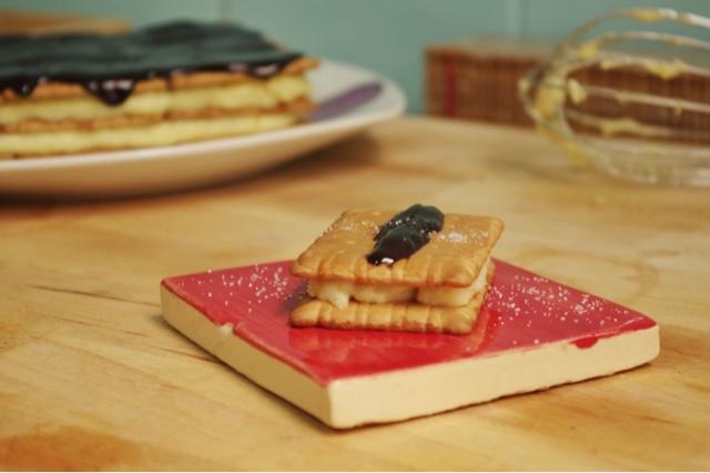 Tarta de galleta Tarta de galleta