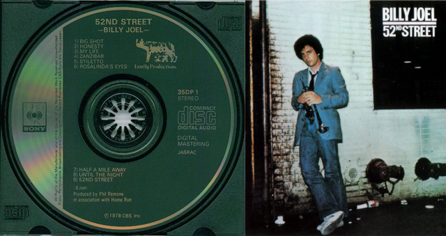 Hace 30 años se lanzó el primer CD de música: 52nd Street de Billy Joel