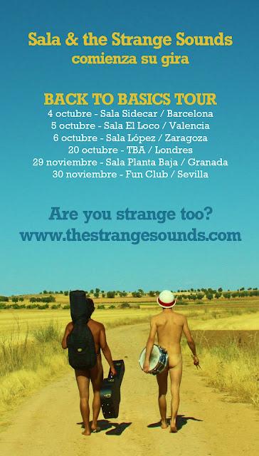 SALA & THE STRANGE SOUNDS EN CONCIERTO.- BACK TO BASICS TOUR