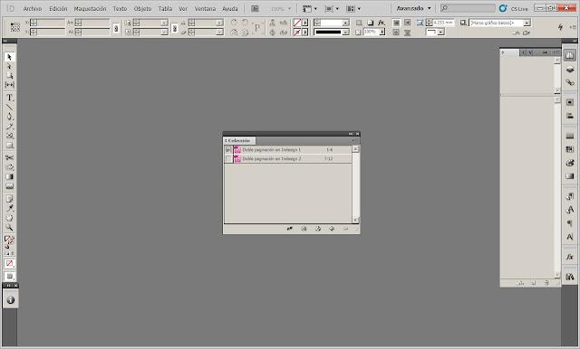 Doble numeración Indesign 6 Doble numeración o paginación Indesign