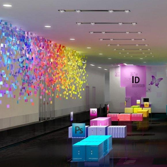 Adobe 1 Dándole colorido a las oficinas de Adobe