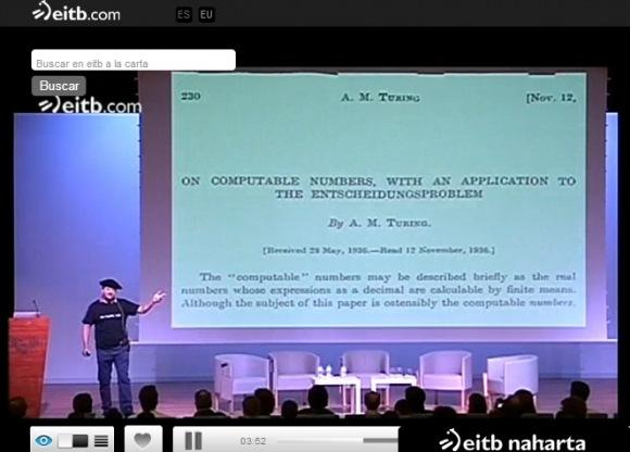 Dibujo20121003 francis - naukas bilbao 2012 - turing Vídeo de “Los números que no se pueden calcular (Homenaje a Turing)”