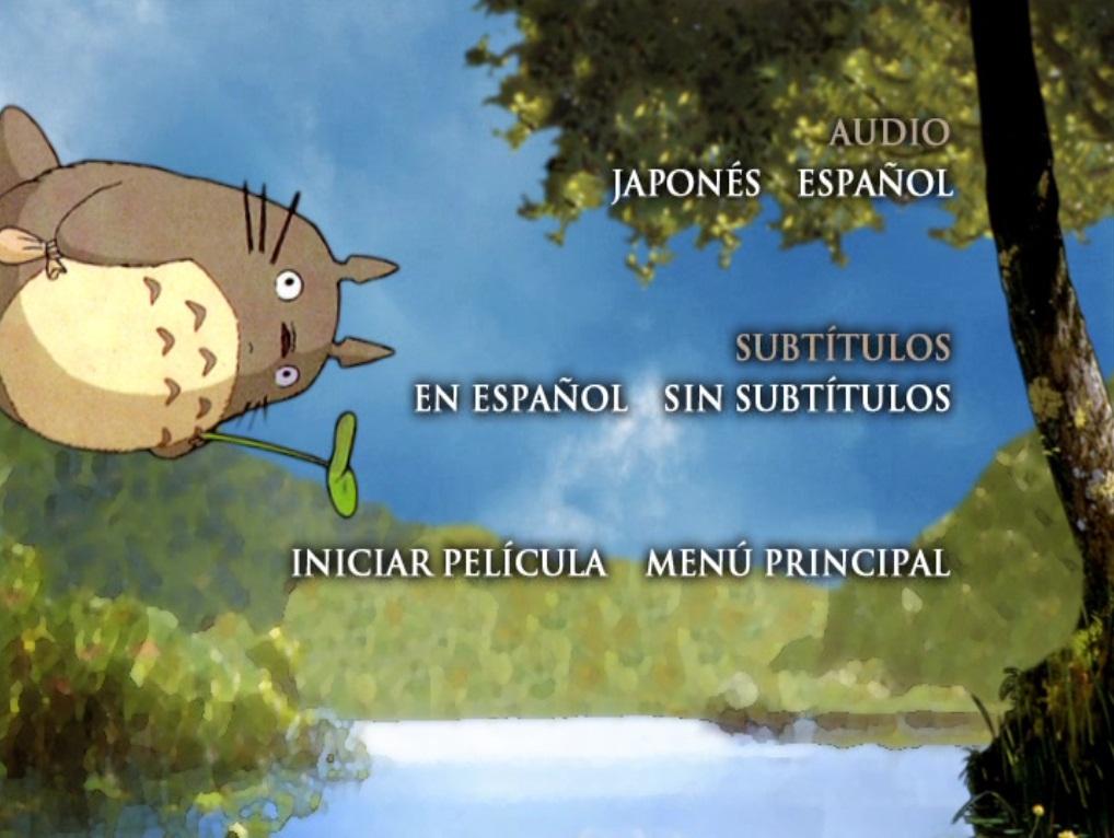 Así es el DVD de 'Mi vecino Totoro' lanzado en México