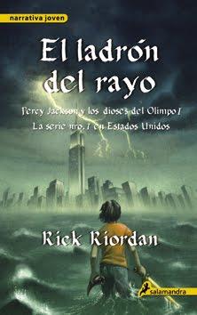 Percy Jackson y Los Dioses del Olimpo: El Ladrón del Rayo, de Rick Riordan