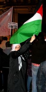 Manifestación contra la guerra de Gaza en Madrid / Moncho Satoló La mujer palestina, una lucha de liberación (febrero 2009)