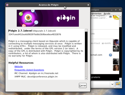 Instalando Pidgin 2.7