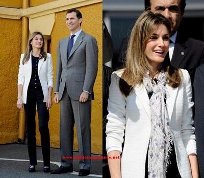 Dña. Letizia visita Asturias. El look de la Princesa Dña. Letizia visita Asturias. El look de la Princesa