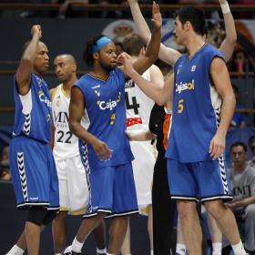 Matchball para Messina. Madrid 60 - 66 Cajasol Matchball para Messina. Madrid 60 - 66 Cajasol