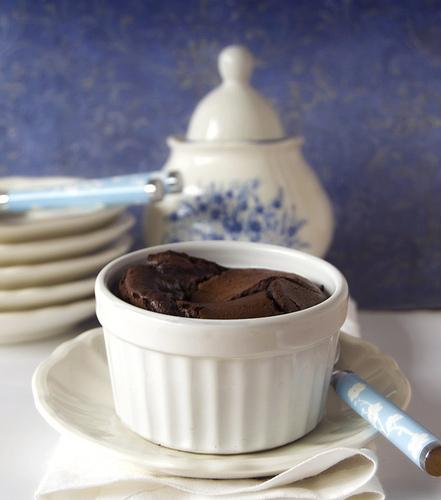 Fotografía culinaria III: Equipo simple pero eficiente Coulant de chocolate 2