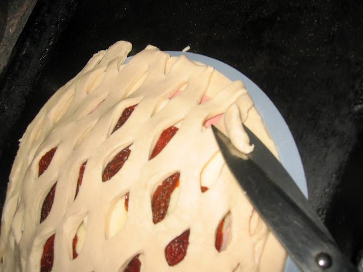 Tarta de jamon y queso Tarta de jamon y queso