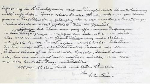 einstein carta dios Einstein era ateo: Carta sobre Dios