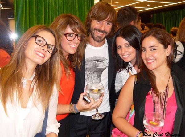 santi millan inauguracion Dirk Bikkemberg En la inauguración de Dirk Bikkemberg con Santi Millán