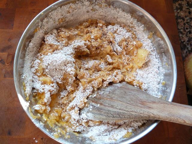 Muffins de manzana y calabaza Muffins de manzana y calabaza