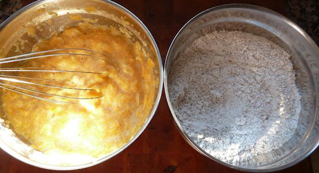 Muffins de manzana y calabaza Muffins de manzana y calabaza