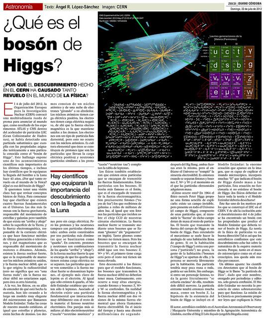 Zoco Astronomía: ¿Qué es el Bosón de Higgs?