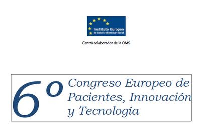 6º Congreso Europeo de Pacientes, Innovación y Tecnología en Madrid, 20-22 Noviembre