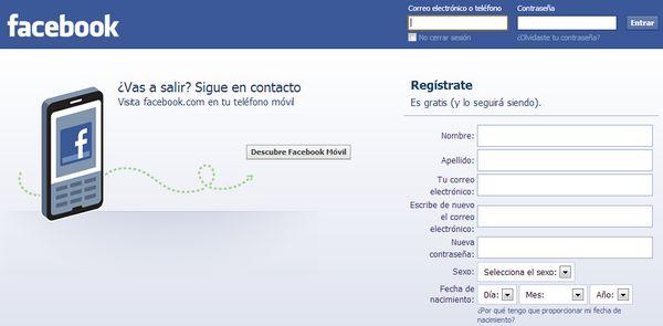 Facebook está probando nuevas páginas de login