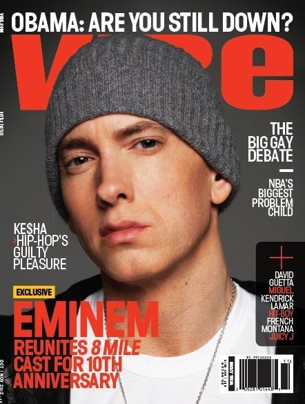 Eminem En La Portada De Vibe Por Los 10 Años De 8 Mile