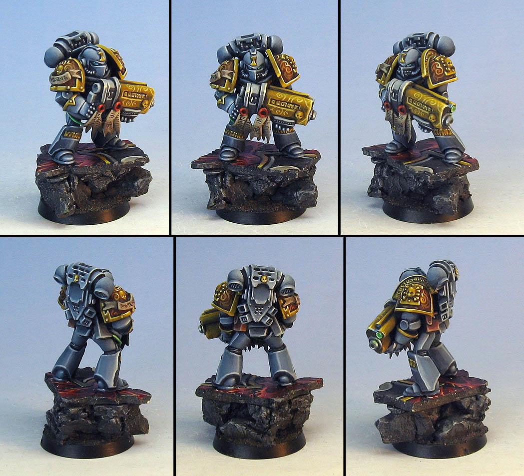 Converted Grey Knights Psycannons Converted Grey Knights Psycannons