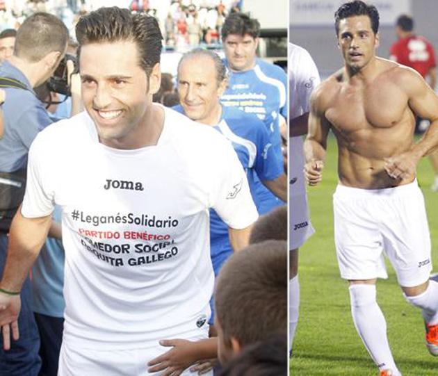 David Bustamante se quito la camisa