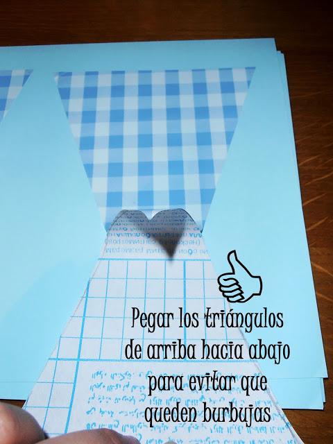 DIY BANDERINES DE PAPEL