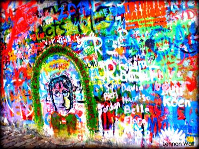 Lennon Wall, Praga