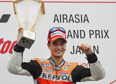 Pedrosa disfruta en Japón Pedrosa disfruta en Japón
