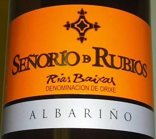 Señorío de Rubios Albariño 2011,  de Bodegas Coto Redondo