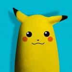 ditology-pokemon Asombrosos retratos de famosos pintados en dedos