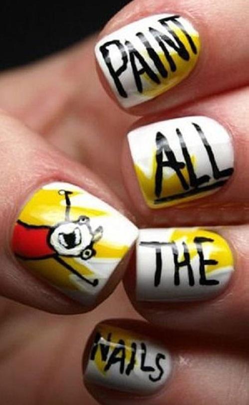 1_paint_all_the_nails Lo Más Geek del Arte de las Uñas