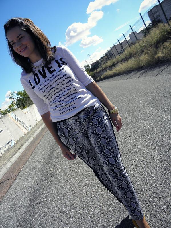 Snake and Khaki. Snake and Khaki.