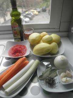 Carne guisada con patatas