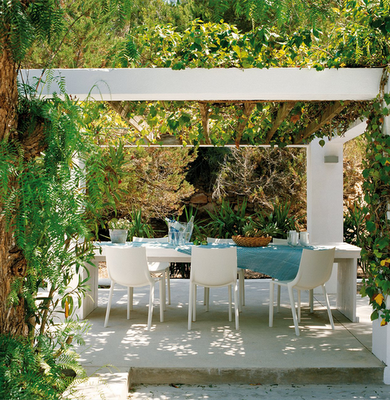 Pergolas para patios rústicos paperblog