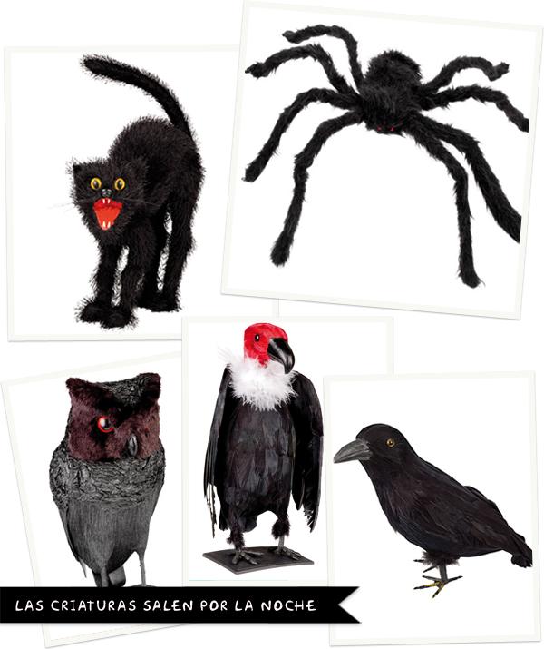 criaturas-Halloween decorados para Halloween
