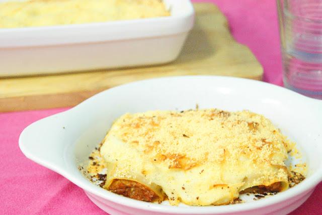 Canelones de atún Canelones de atún