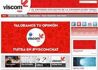 Feria Viscom Sign: El universo exclusivo de la comunicación visual Feria Viscom Sign: El universo exclusivo de la comunicación visual