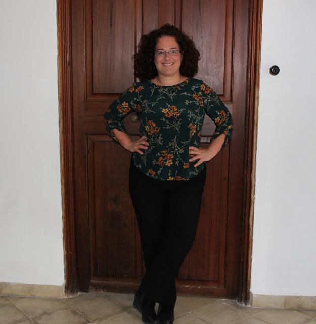 Look con blusa floreada Massimo Dutti Look con blusa floreada Massimo Dutti