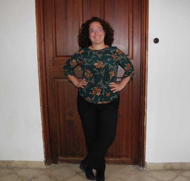 Look con blusa floreada Massimo Dutti Look con blusa floreada Massimo Dutti