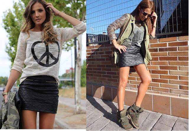 STYLE TIPS; FALDAS DE CUERO.-