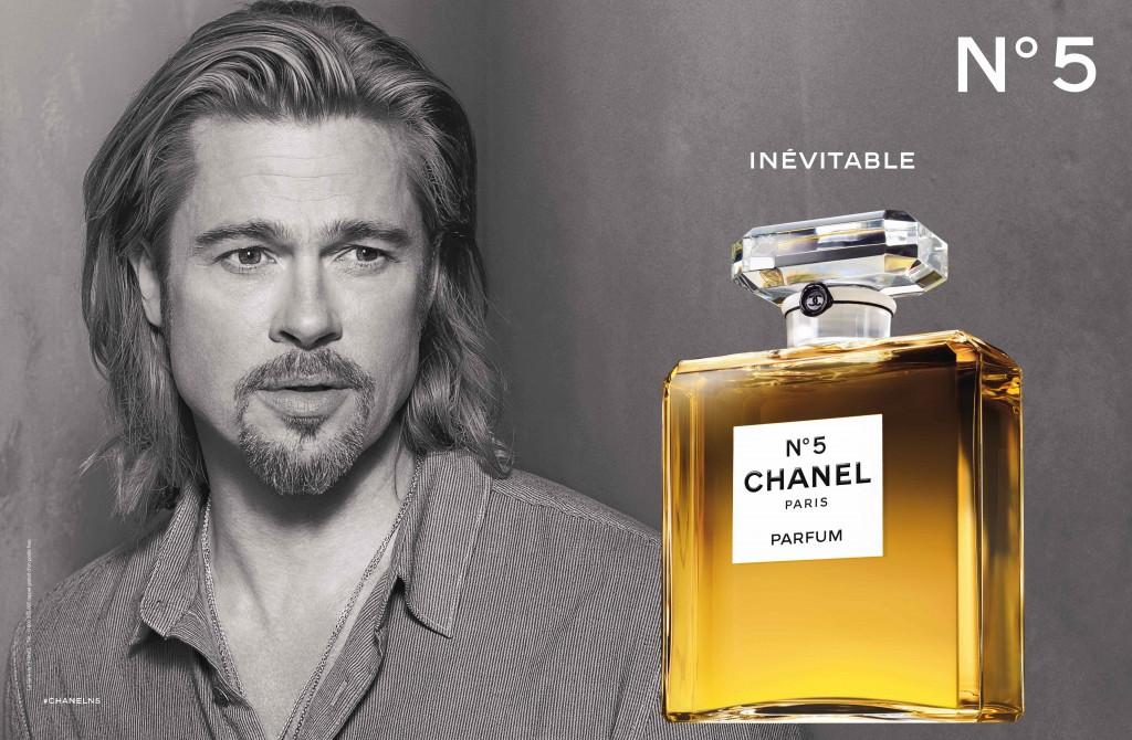 Brad Pitt, imagen de Chanel Nº5