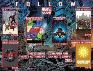 10771 El Point One de Marvel NOW! revela fechas de lanzamientos